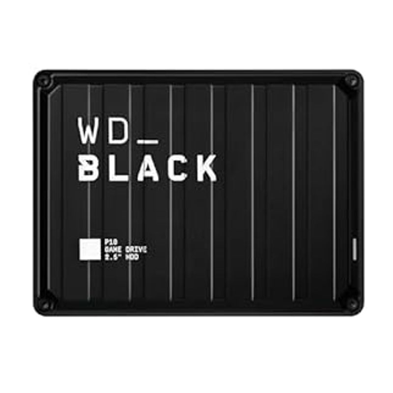 WD_BLACK 2TB P10 Game Drive - External HDD, Portable Hard Drive, for On-The-Go Access to Your Game Library, Works with Console or PC -...