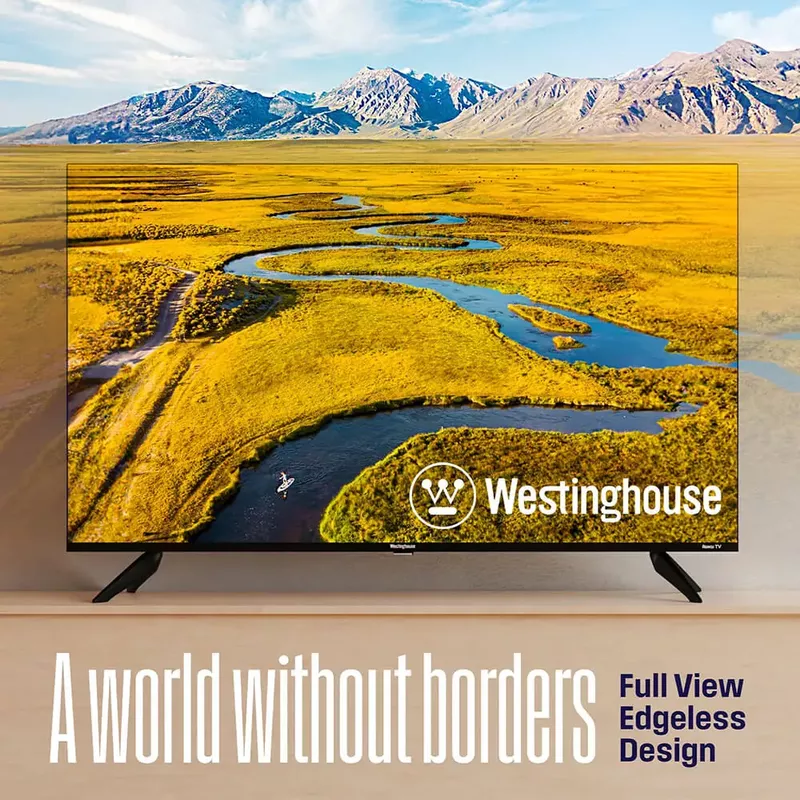 Westinghouse 43 inch Edgeless QLED 4K Roku TV