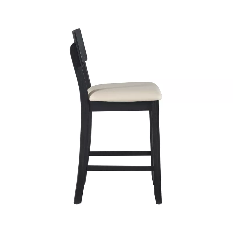 Lawlynn Counter Stool Dark Charcoal