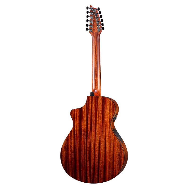 Breedlove Solo Pro Concert 12 String CE Acoustic Electric Guitar. Edgeburst Red Cedar African Mahogany