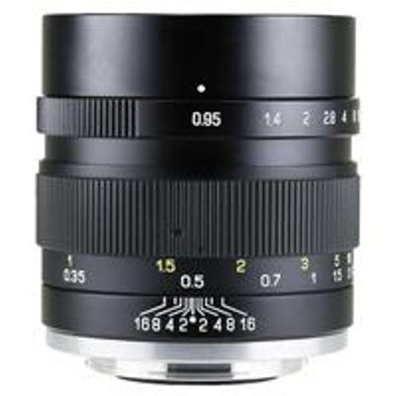 Mitakon Zhongyi Speedmaster 35mm f/0.95 Mark II Lens for Canon EOS-M Mirrorless Cameras - Black