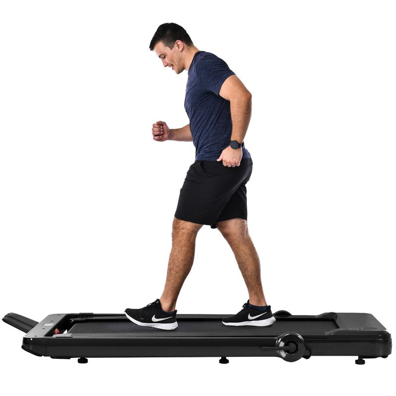 Nestfair 2.5HP Installation-Free Electric Folding Treadmill with Bluetooth APP and Remote Control - Blue