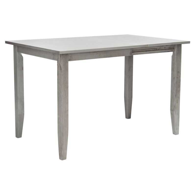 SAFAVIEH Miliano Extension Dining Table - 47.2" W x 29.5" L x 29.1" H - Dark Grey