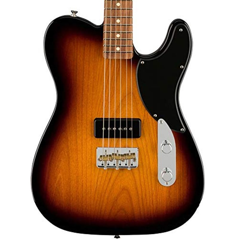 Fender Noventa Telecaster Electric Guitar, Pau Ferro Fingerboard, 2-Color Sunburst