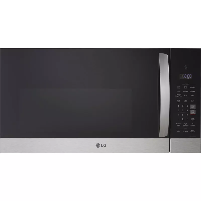 LG - 1.7 cu ft Over-The-Range Microwave with EasyClean - Stainless Steel