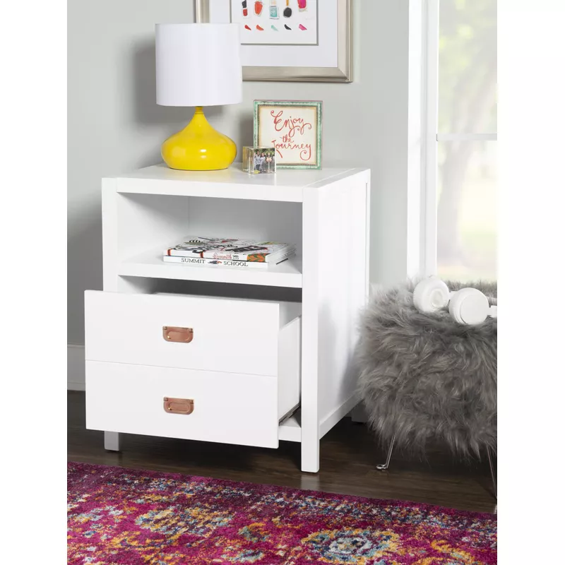 Pervis End Table White