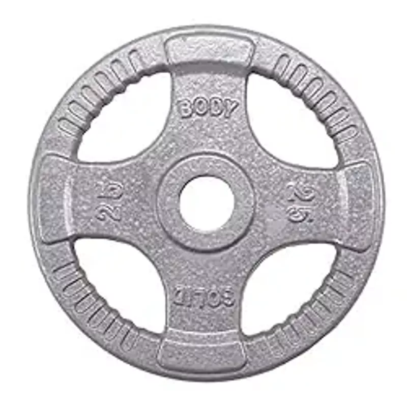 Rent to own Body-Solid Cast Iron Olympic Quad Grip Design Weight Plate ...