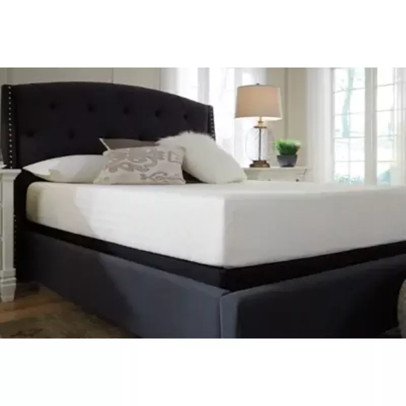 White 10 Inch Chime Memory Foam Full Mattress/ Bed-in-a-Box