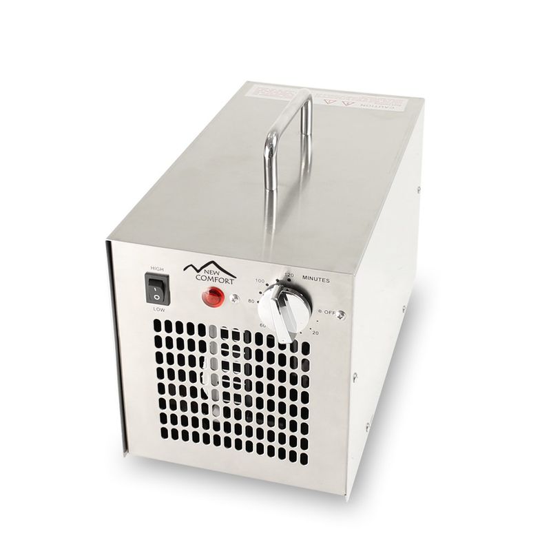 Stainless Steel Commercial Ozone Generator UV Air Purifier - Stainless Steel