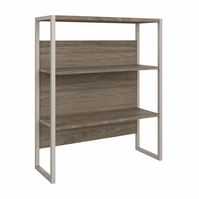 Hybrid 36W Bookcase Hutch by Bush Business Furniture - Modern Hickory