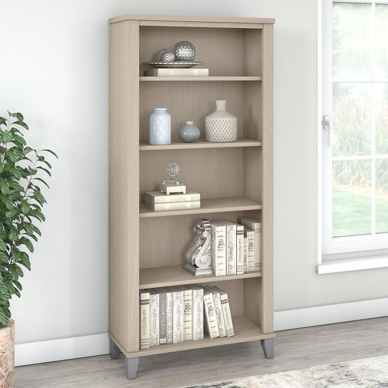 5-shelf Bookcase - Storm Gray