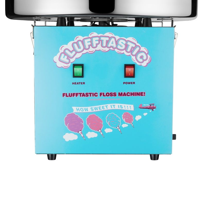 Great Northern Popcorn Cotton Candy Machine Flufftastic Floss Maker Electric
