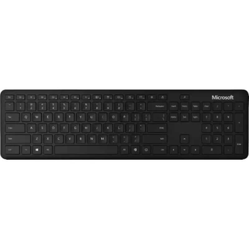 Microsoft - Full-size Wireless Bluetooth Keyboard - Black