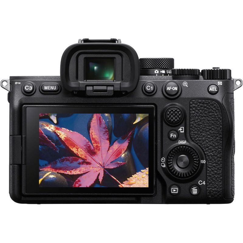 Back Zoom. Sony - Alpha 7 IV Full-frame Mirrorless Interchangeable Lens Camera - (Body Only) - Black