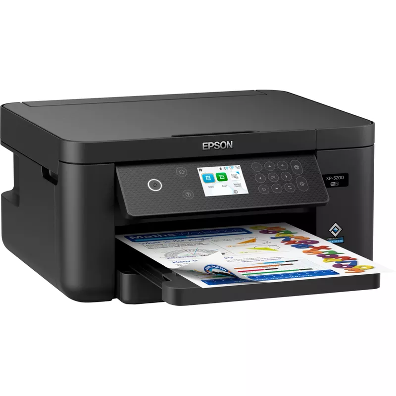 Epson - Expression Home XP-5200 All-in-One Inkjet Printer - Black