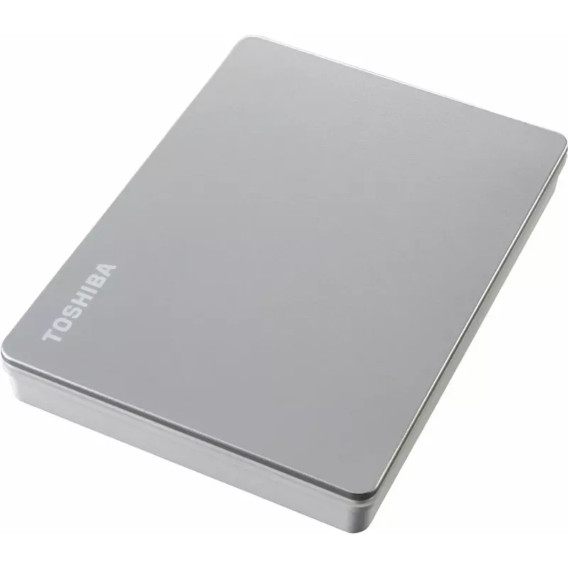 Toshiba Canvio Flex 1TB USB 3.2 Gen 1 Type-C Portable Hard Drive, Silver