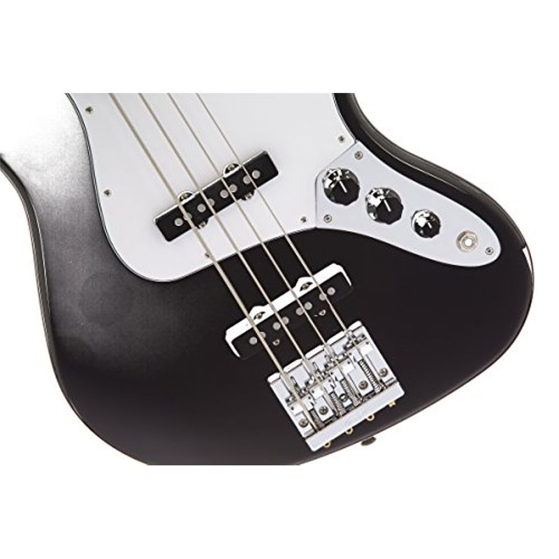Fender Geddy Lee Signature Jazz Bass Guitar, Maple Fretboard, Black