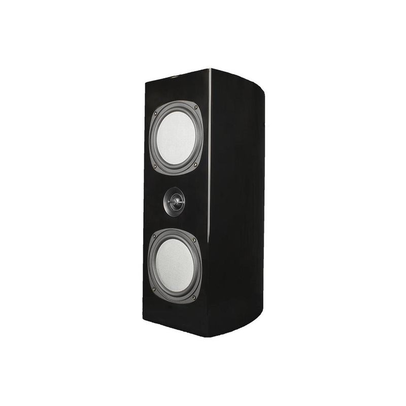 Phase Technology PC33.5 Premier Collection Dual 5.25" 3-Way LCR/Center Channel Speaker, Gloss Black