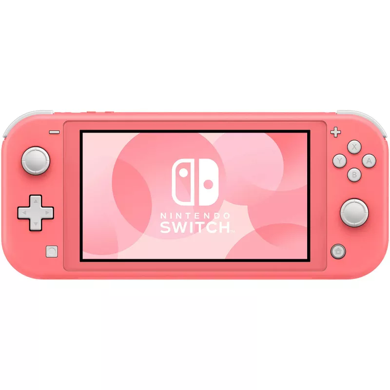 Nintendo Switch Lite Coral + Mario Kart 8 Deluxe Bundle