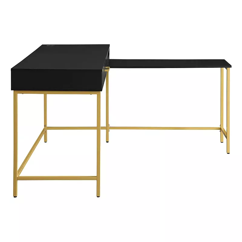 OSP Home Furnishings - Modern Life Desk in - Black