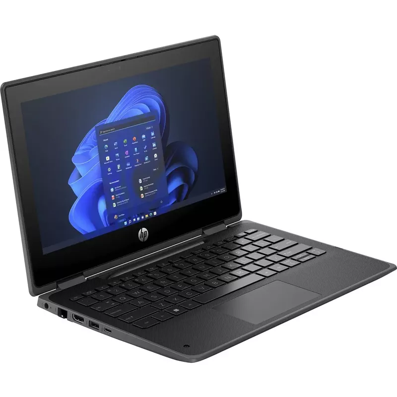 HP Pro x360 Fortis 11 G11 11.6" HD 2-In-1 Touchscreen Notebook Computer, Intel N100 0.8GHz, 4GB RAM, 64GB eMMC, Windows 11 Pro