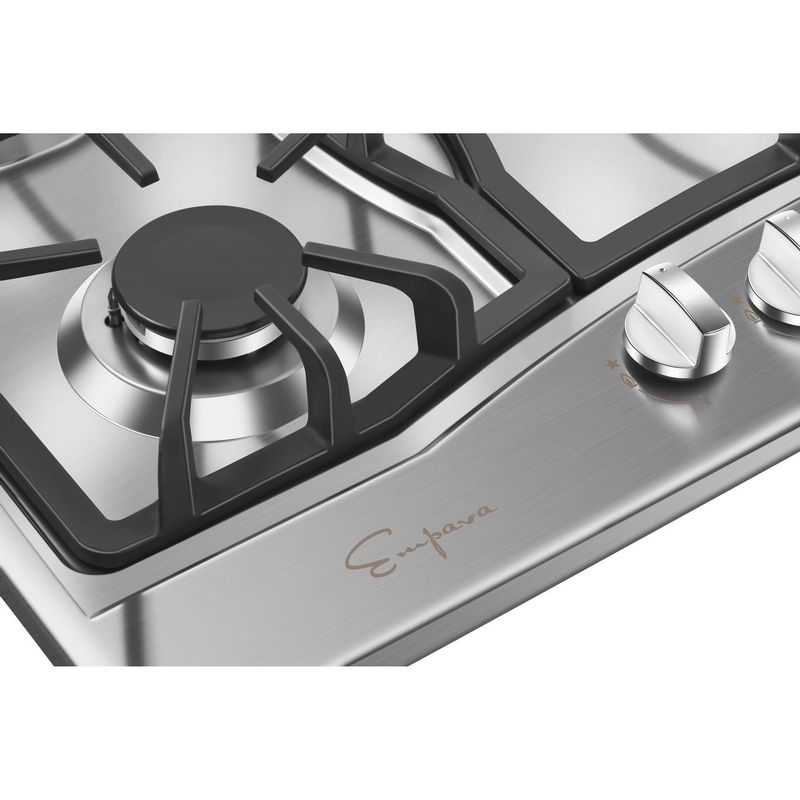 Empava 30 in Gas Cooktop Stainless Steel Built-in 5 Sabaf Burners Stove - 30inch