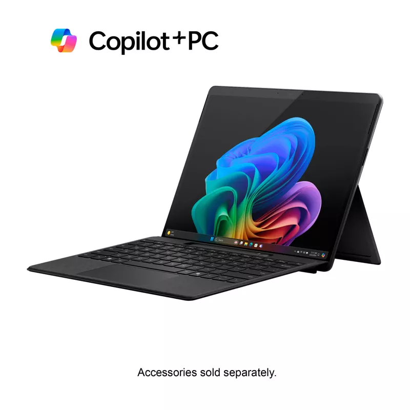 Microsoft - Surface Pro - Copilot+ PC - 13” - Snapdragon X Plus - 16GB Memory - 512GB SSD - Device Only (11th Edition) - Black