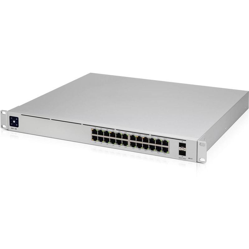 Ubiquiti Networks UniFi USW-PRO-24-POE Gen 2 Managed PoE 24-Port Gigabit Layer 3 PoE Network Switch with SFP+