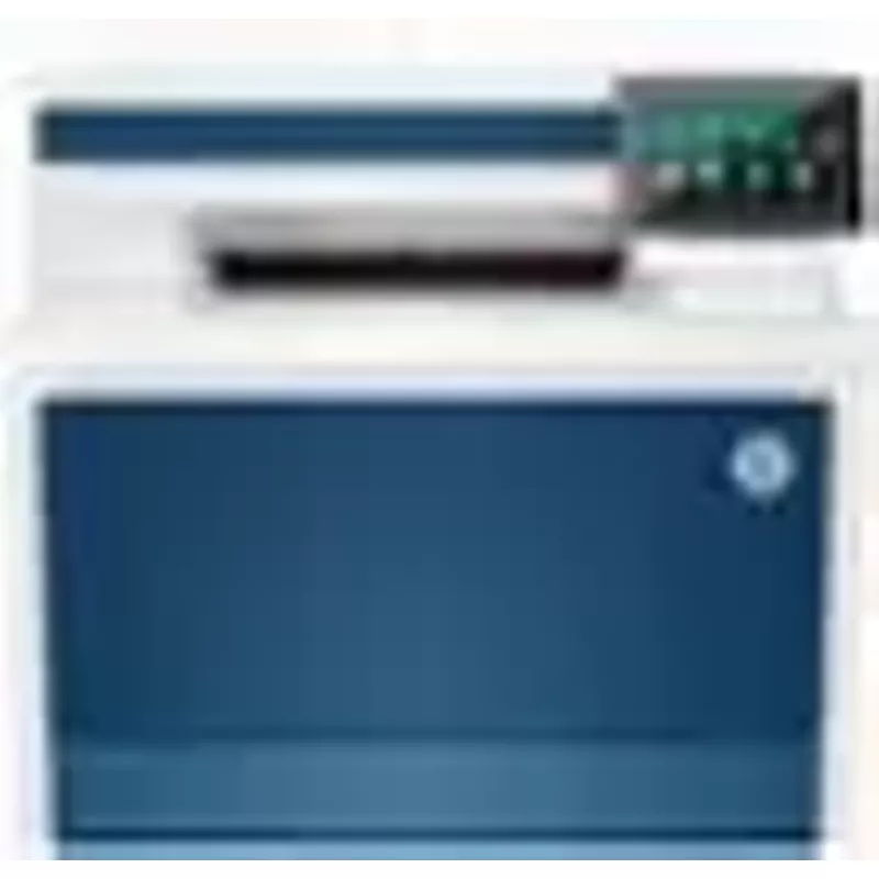 HP - LaserJet Pro 4301fdn Color All-in-One Laser Printer - White/Blue