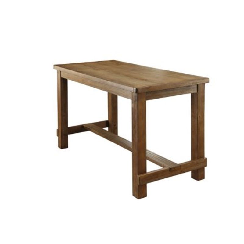 Furniture of America Whunter Counter Height Dining Table in Natural