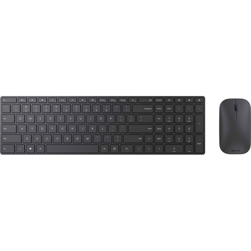 Front Zoom. Microsoft - Designer Bluetooth Wireless Keyboard and Mouse Bundle - Black