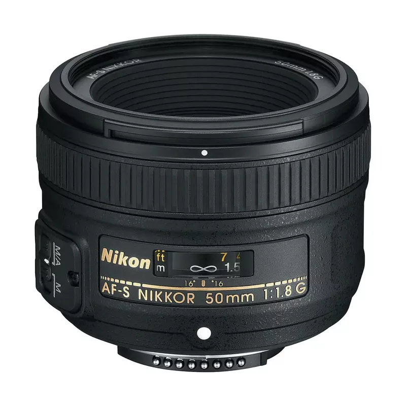 Nikon - AF-S NIKKOR 50mm f/1.8G Standard Lens - Black
