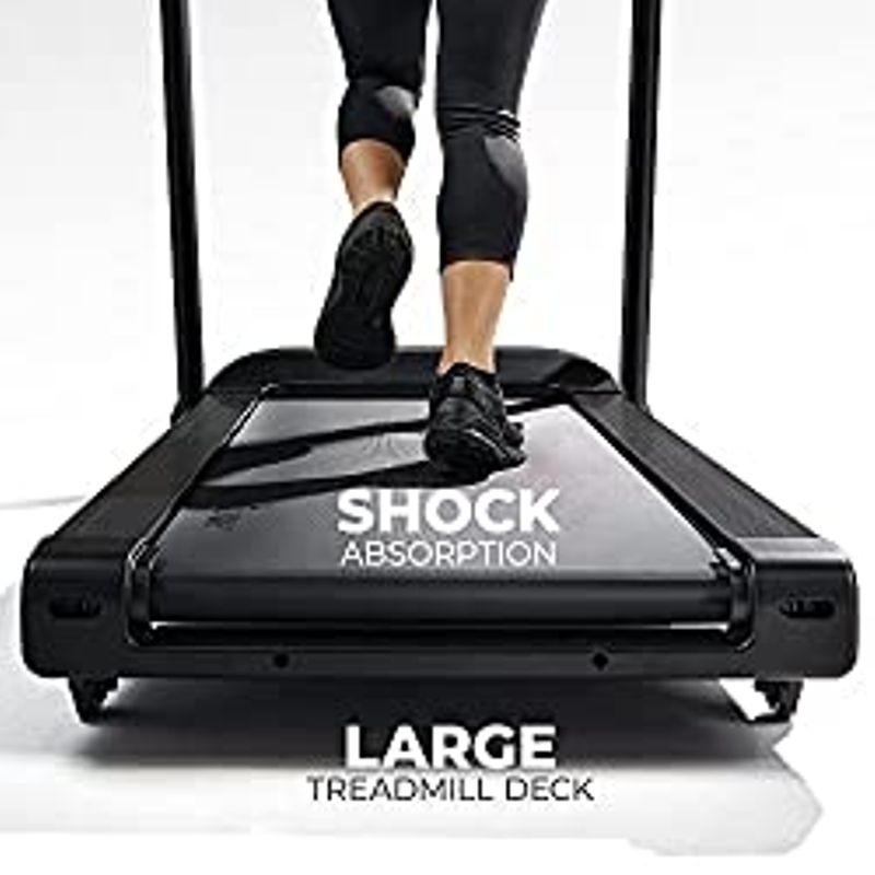 Sunny Health & Fitness Astra Elite Advanced Brushless Technology Treadmill with 15-Level Auto Incline, Wide Running Deck & Exclusive...