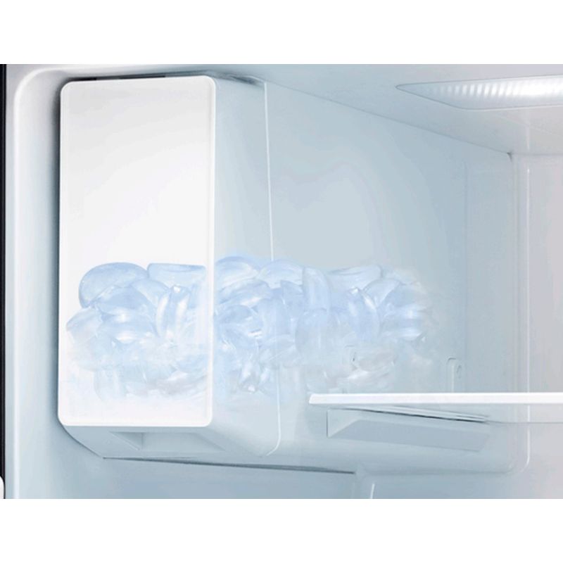 Alt View Zoom 19. Samsung - 27 cu. ft. Large Capacity 3-Door French Door Refrigerator with External Water & Ice Dispenser - Stainless steel