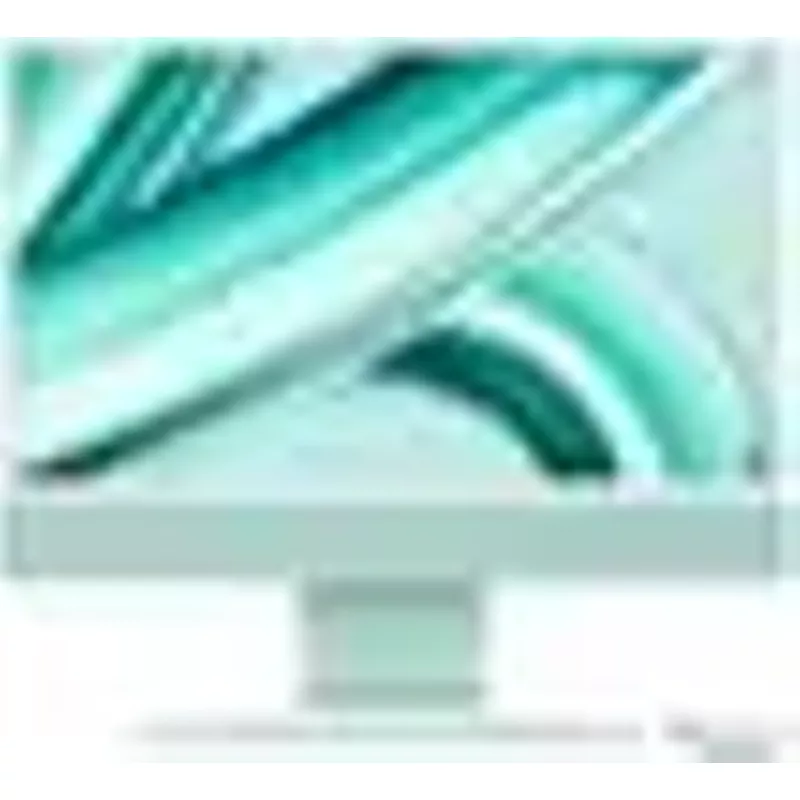 Apple - iMac 24" All-in-One - M3 chip - 8GB Memory - 512GB (Latest Model) - Green