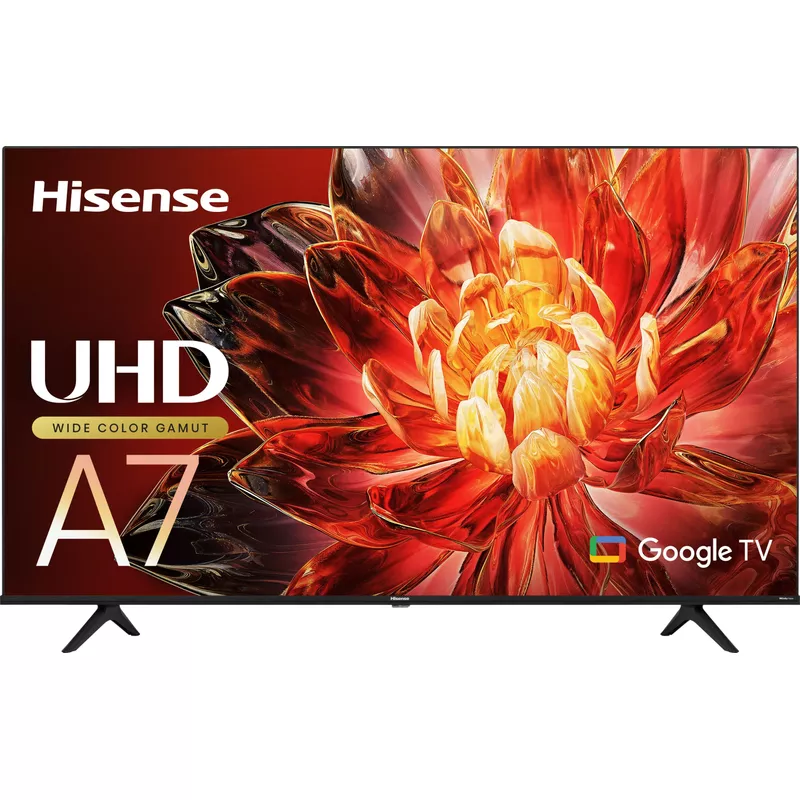 Hisense - 43" Class A7 Series LED 4K UHD HDR WCG Google TV (2024)