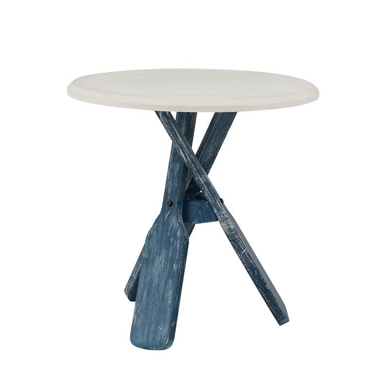 Powell Earle Grey Side Table - Blue