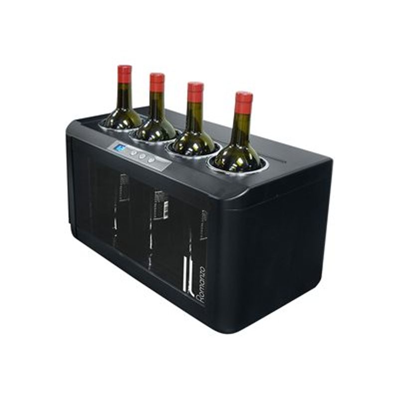 Element by Vinotemp Il Romanzo 4-bottle Open Wine Cooler - Il Romanzo 4-Bottle Open Wine Cooler