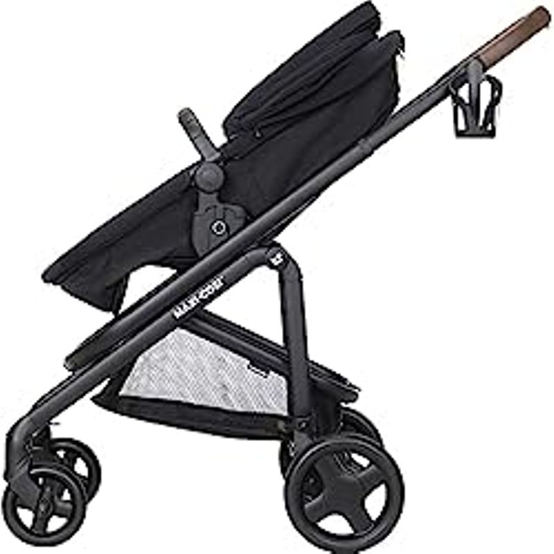 Maxi-Cosi Tayla Max Modular Stroller, Multiple Modes of use: Stroller seat Instantly converts to a Lie-Flat Carriage and Both are...