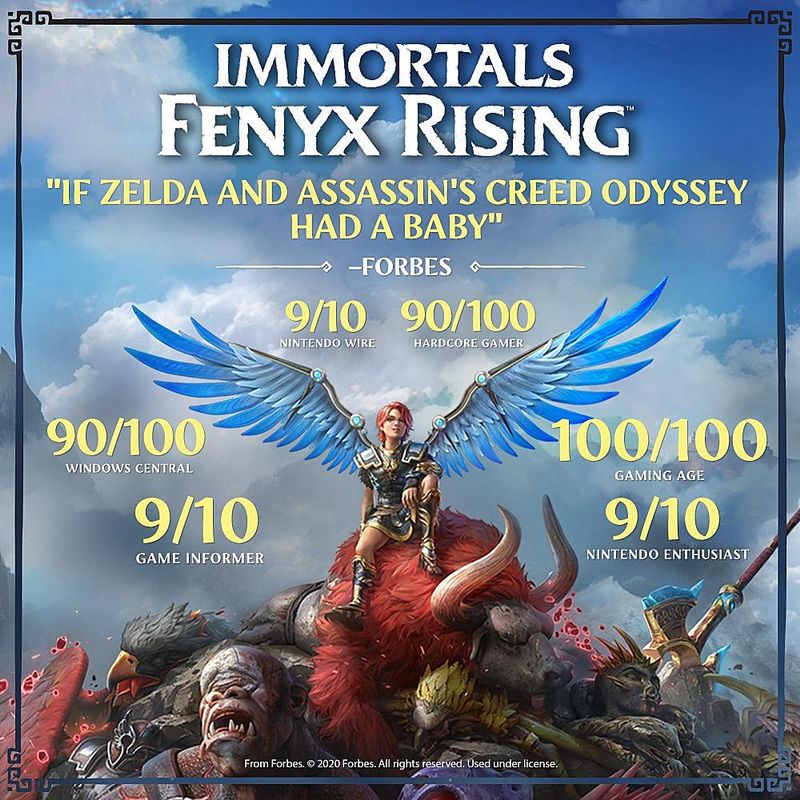 Alt View Zoom 11. Immortals Fenyx Rising Standard Edition - Xbox One, Xbox Series X