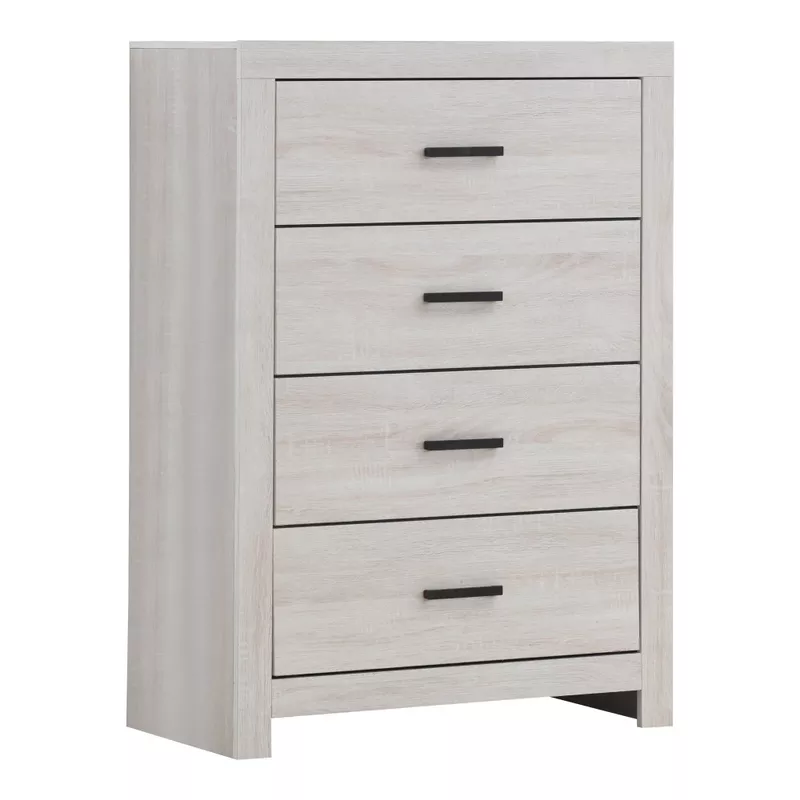 Marion 4-drawer Chest Coastal White