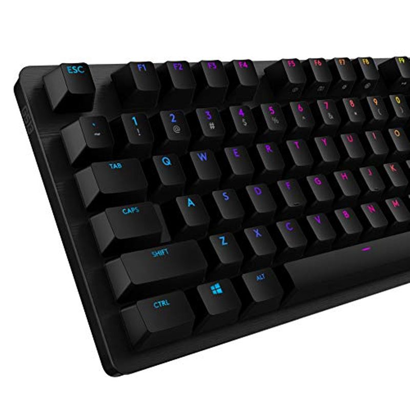 Logitech G513 Carbon LIGHTSYNC RGB Mechanical Gaming Keyboard with GX Brown Switches - Tactile