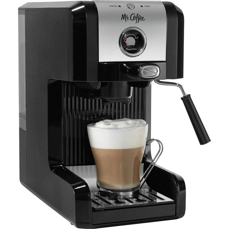 Angle Zoom. Mr. Coffee - Easy Espresso Machine - Black