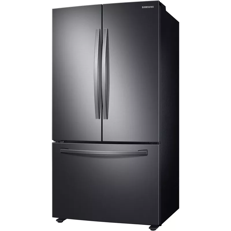Samsung 28-Cu. Ft. 3-Door French Door Refrigerator, Brushed Black