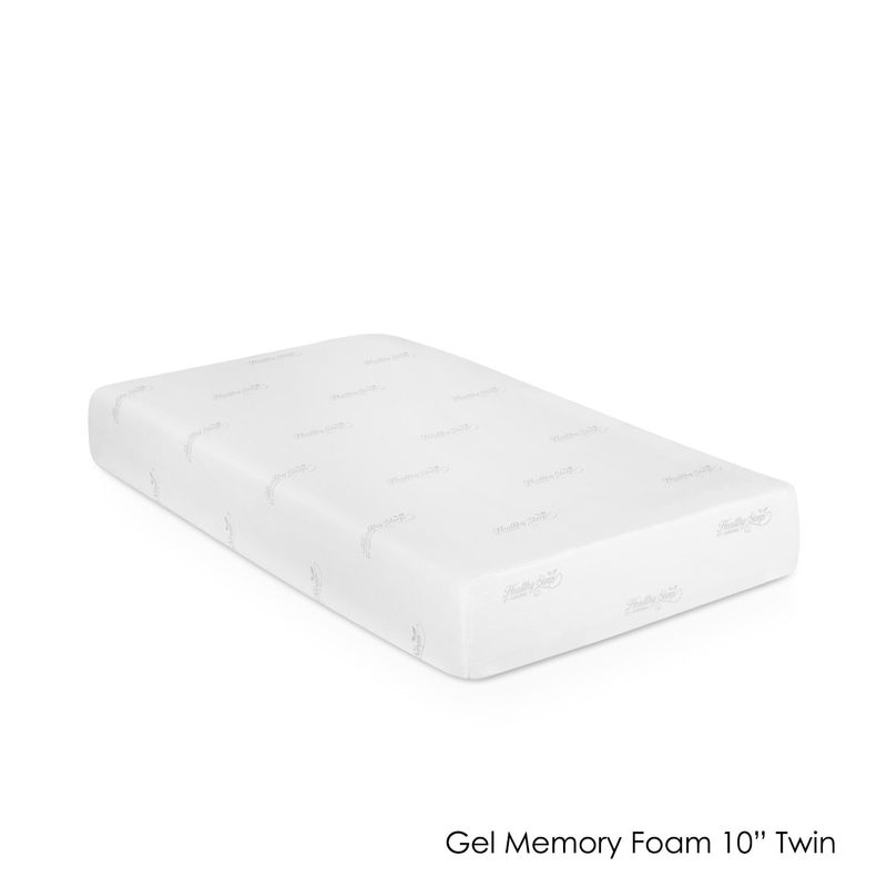 Furinno HSleep Luxury 12" Twin-size Gel Memory Foam Mattress - Size