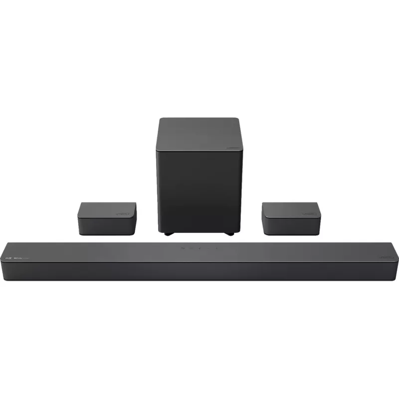 Vizio - M-Series 5.1 Home Theater Sound Bar with Dolby Atmos and DTS:X, Black