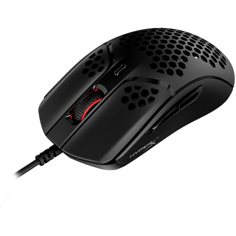 Alt View Zoom 12. HyperX - Pulsefire Haste Lightweight Wired Optical Gaming Mouse with RGB Lighting - Black