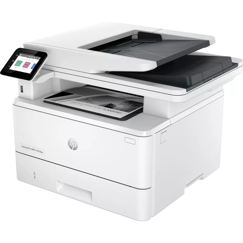 HP - LaserJet Pro MFP 4101fdw Wireless Black-and-White All-in-One Laser Printer
