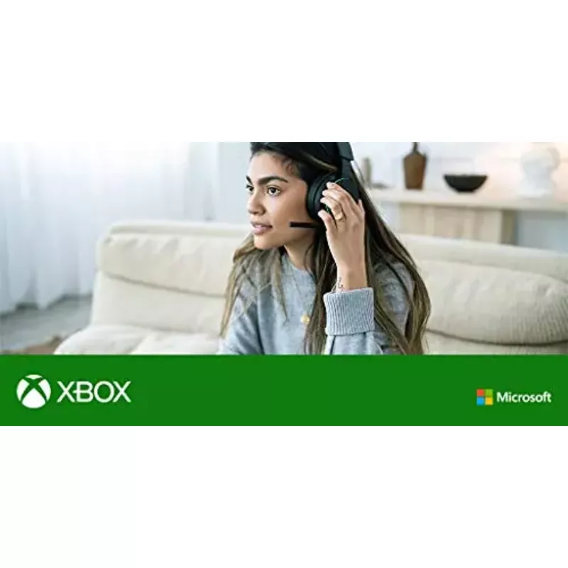 Microsoft - Xbox Wireless Gaming Headset for Xbox Series X, S, Xbox One, and Windows 10, 11 - Black