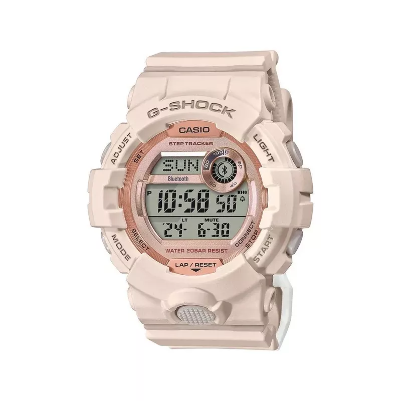 G-Shock - Ladies G-Shock Sport Bluetooth Digital Pastel Pink Watch